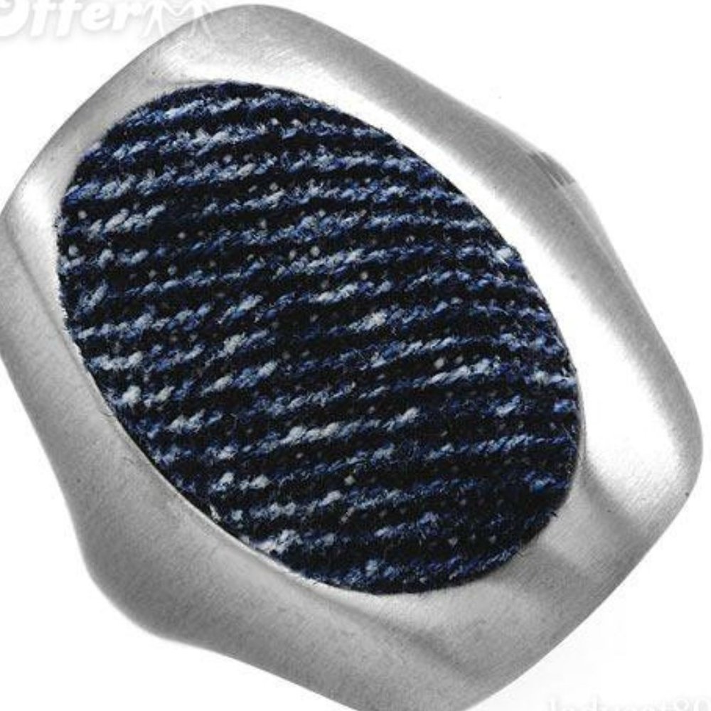 Petite Miss Sixty denim Ring  Size  4.5